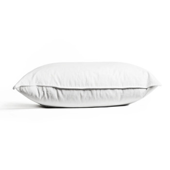 Silver Sleeping Pillow, 50x70 cm, New white French Duck Down, 60% Down, High and firm