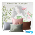 Bam-boo bamboo pillowcase, 100% bamboo satin, 300 thread count, 50x70 cm, various colors 1